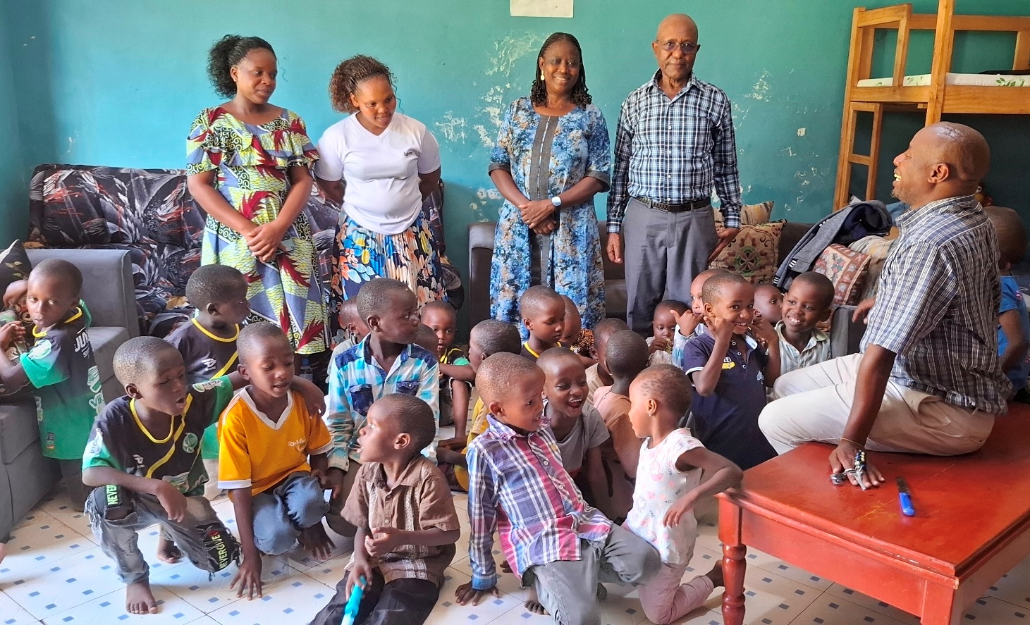 Visiting Faraja Orphanage Children's Home in Arusha, Tanzania